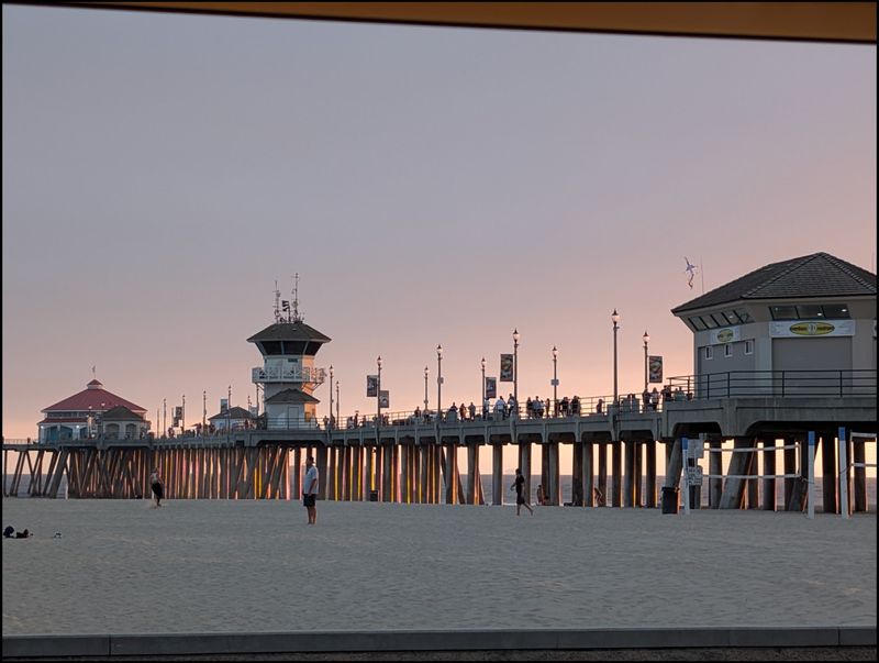 Watch Huntington Beach Life Roll Past Your Table