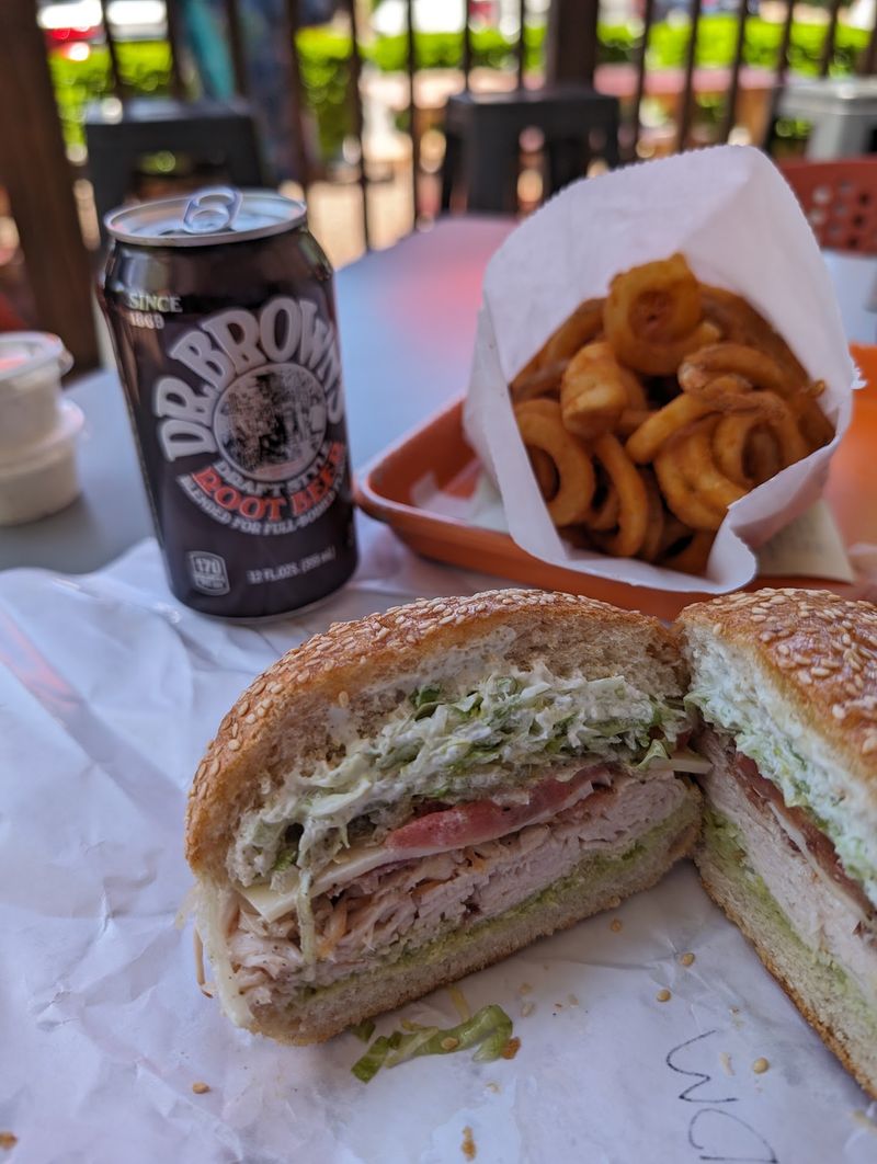 Choose Ranch Or Blue Cheese To Finish The Sandwich Your Way