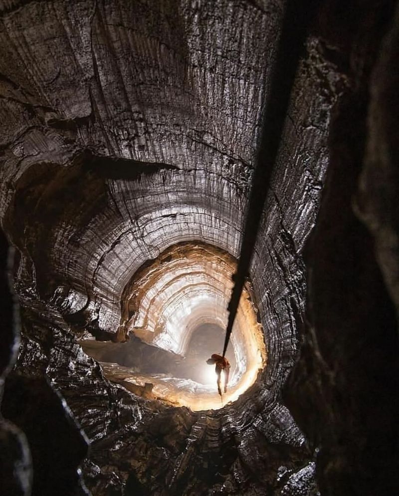 The Drop Every Caver Tackles Before The Real Descent