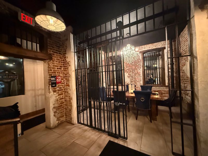 This Florida Restaurant Operates Inside An Old Jailhouse With Its Original Bars - Decor Hint Awards Earned On Two Fronts
