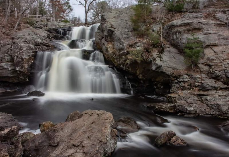 Chapman Falls At Devil's Hopyard State Park, East Haddam