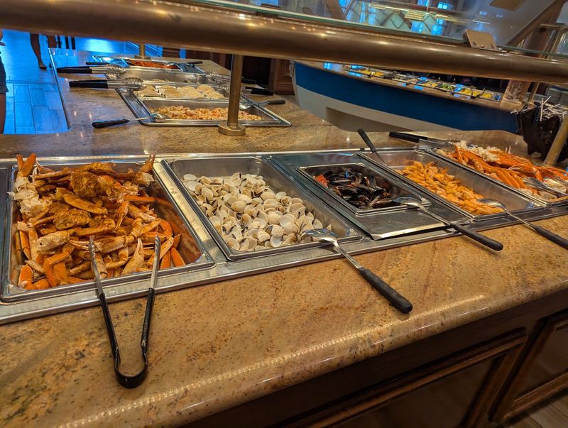 Start With Snow Crab Legs And Fresh Steamed Shrimp