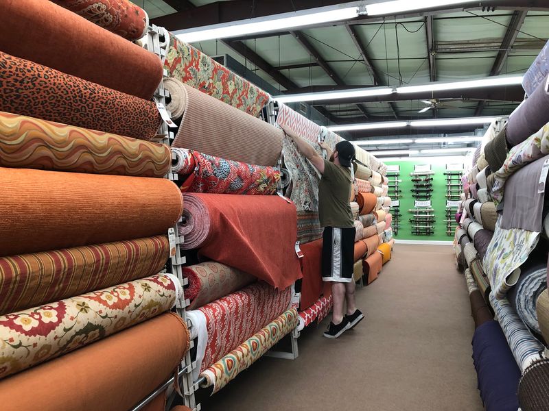 Match Drapery, Upholstery, Pillows, And Outdoor Fabric In One Stop