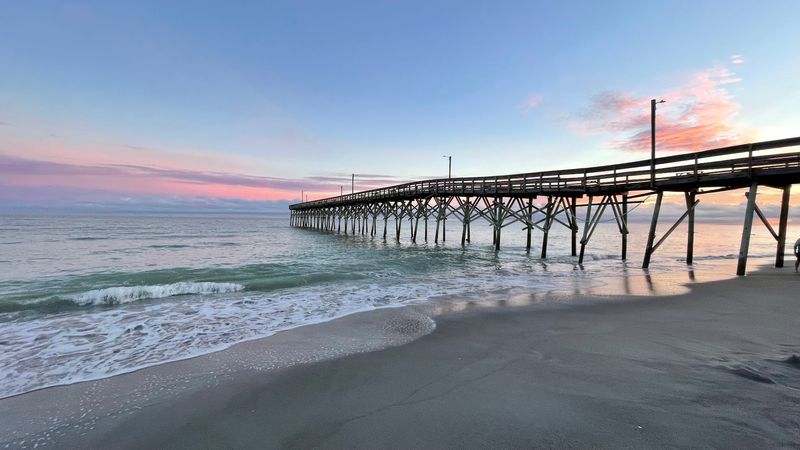 This North Carolina Beach Is One Of The Few Places You Can Hunt For Ancient Sea Biscuits - Decor Hint Check Around The Pier When Fresh Shell Beds Appear