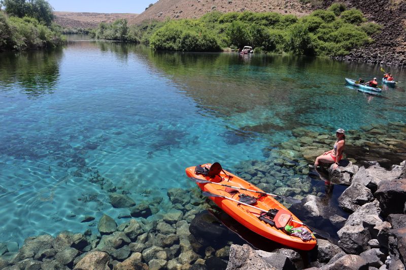 This Brilliant Blue Idaho Swimming Spot Looks Like Someone Turned Up The Saturation - Decor Hint Bring A Swimsuit, But Brace For Cold Spring Water