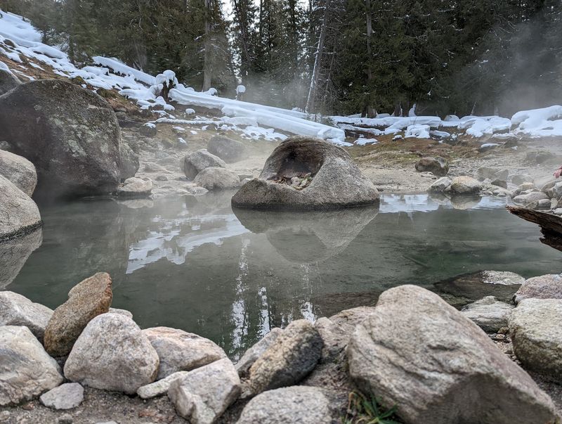 This 2.3-Mile Hike In Idaho Leads You To A Swinging Suspension Bridge Hidden In The Woods - Decor Hint Keep An Eye Out For Steamy Pools Along The Route
