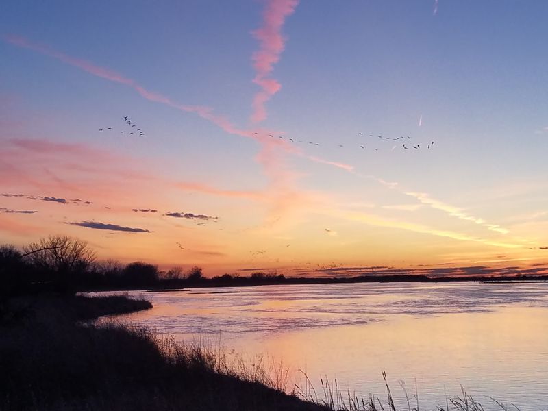 Return At Sunset To See The River Come Alive Again