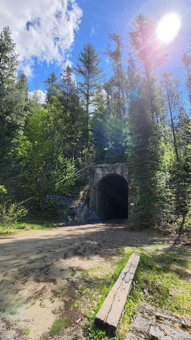 Riding Through The Taft Tunnel
