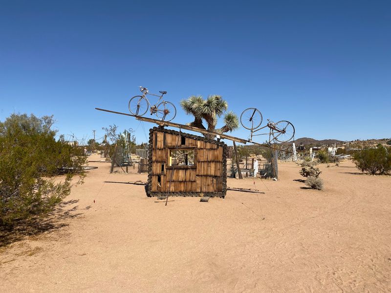 Noah Purifoy's Desert Sculptures Rise From the Sand