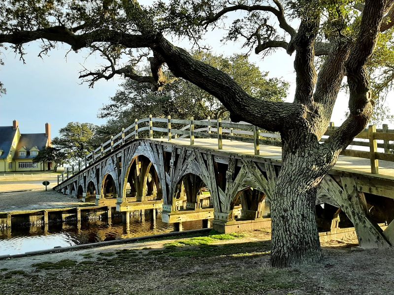 Walk The Waterfront Grounds Before Heading Into Corolla Village