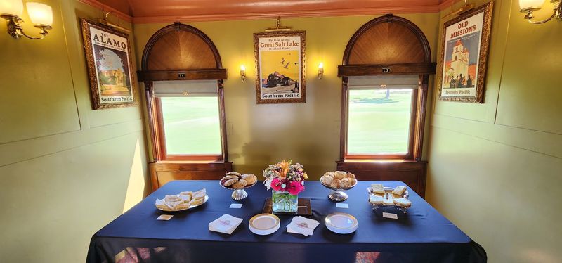 Settle In For A Three-Course Dinner While The Sandhills Roll Past