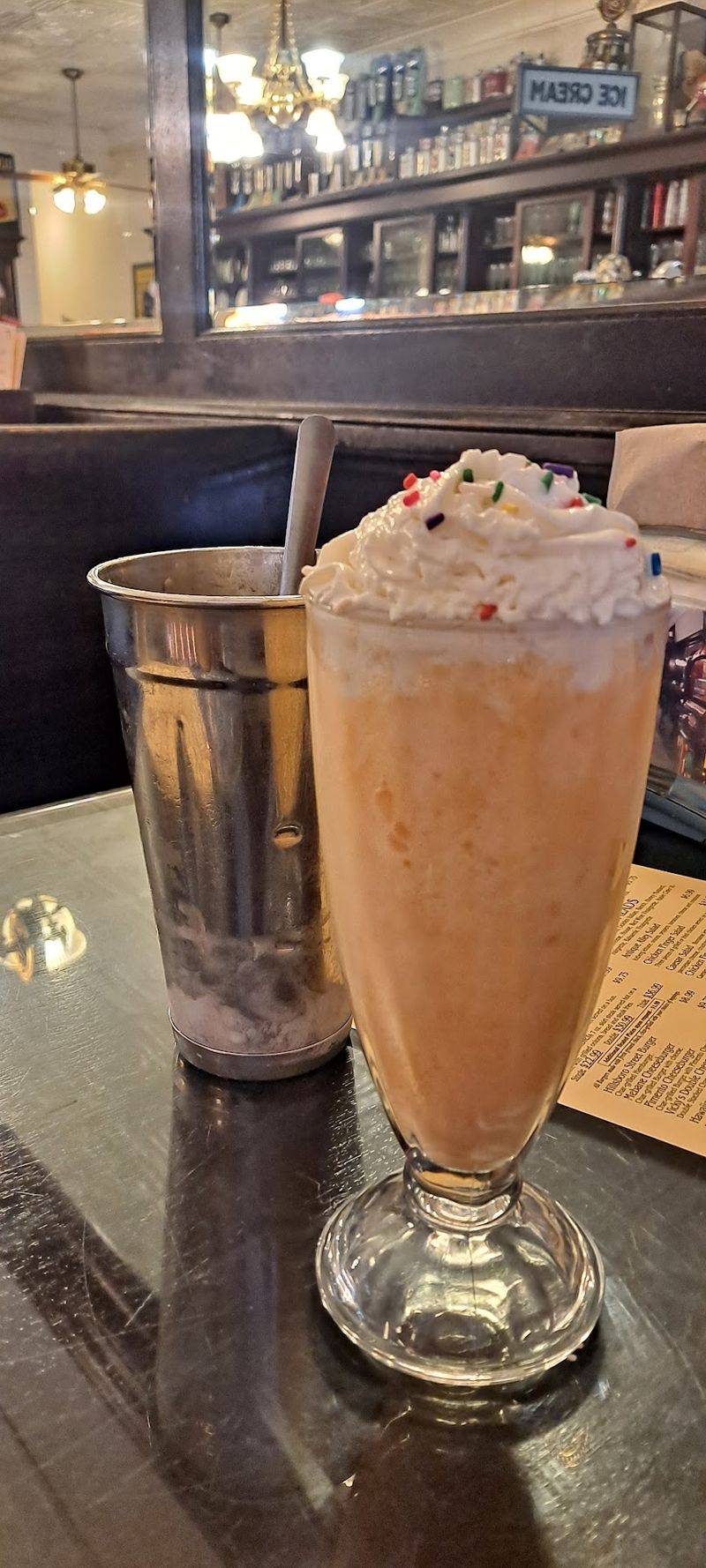 Start With A Hand-Spun Milkshake Or Ice Cream Float