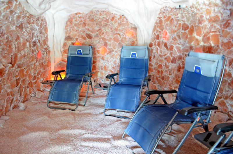 A Room Built Entirely Of Salt