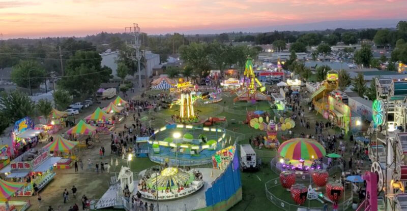 This Four-Day California County Fair Takes Over Gridley With Carnival Rides, Animals, And Late-Night Fun