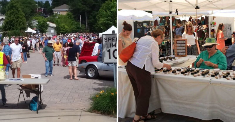 This North Carolina Mountain Festival Takes Over A Downtown Highlands Park With 120 Makers At 4,118 Feet