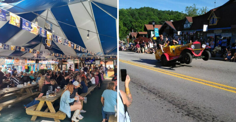 This Georgia Mountain Village Transforms Into A Bavarian Oktoberfest Every Fall
