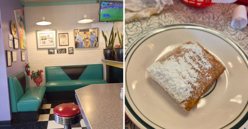 The 1950s-Style Diner In Louisiana That Locals Swear Has The Best Beignets In The State