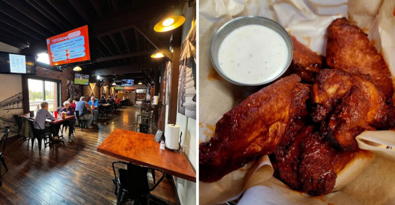 Just Down The Road From A James Beard Winner, This Small Nebraska City Restaurant Serves 20+ Wing Flavors