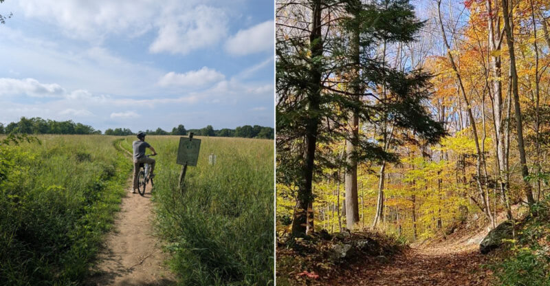The Connecticut State Park With More Than 20 Miles Of Bike Trails Riders Love Returning To