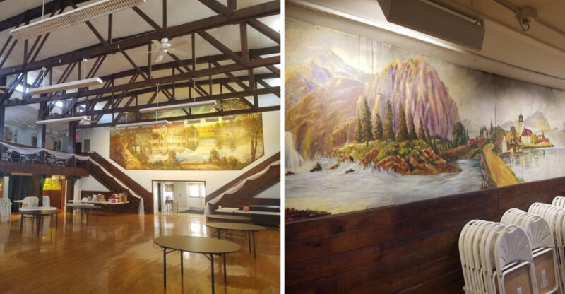 This Kentucky Building Holds Forty Murals Painted By A German Prisoner Who Never Made It Home
