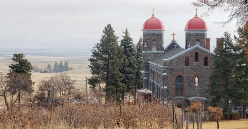 This 102-Year-Old Idaho Monastery Looks Like A Medieval Castle Hidden On The Prairie