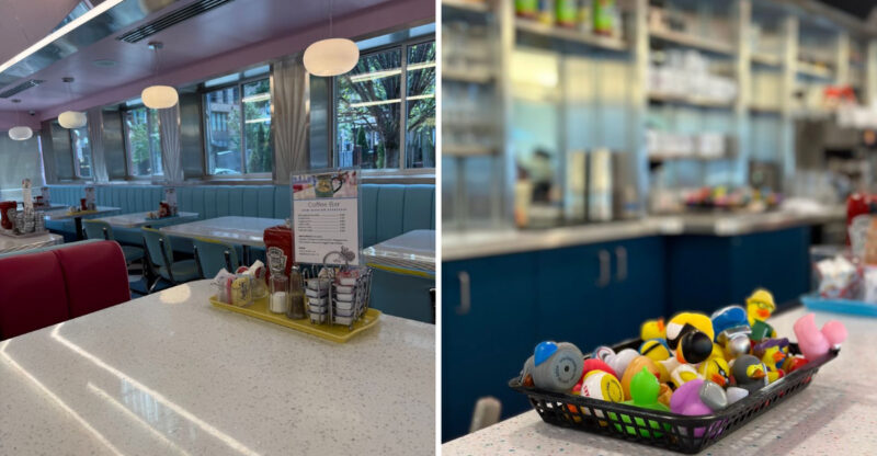 This 1950s-Style Ohio Diner Has A Delightful Free Rubber Duck Tradition