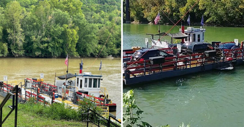 This Free Kentucky Ferry Has Been Crossing The River For More Than 200 Years