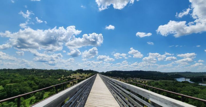This Former Nebraska Railroad Is Now A 187-Mile Bike Trail Through The State’s Wildest Scenery