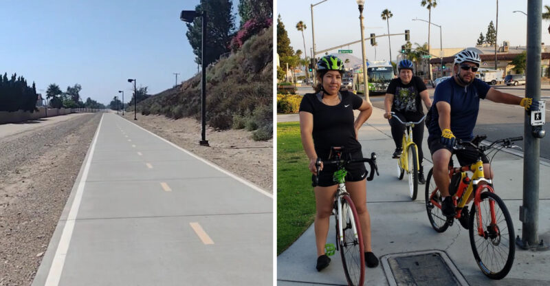 This 18-Mile Southern California Bike Trail Follows The Ghost Of An Old Electric Railway