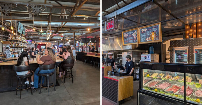This Stunning New California Food Hall Opened Inside A Historic Citrus Packing House