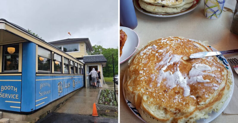 The Pancakes At This No-Frills Massachusetts Diner Are Worth Every Mile Of The Drive