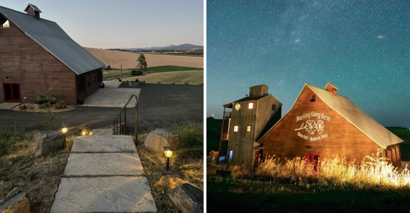 This Nearly Collapsing Idaho Barn Was Transformed Into A Gorgeous Countryside Retreat