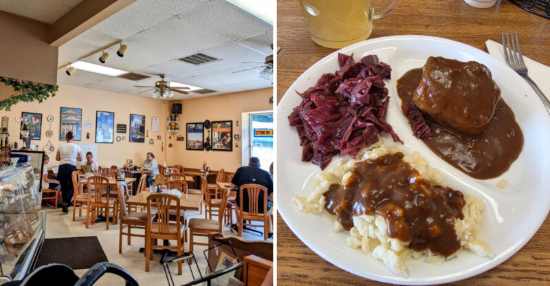 This Little North Carolina German Restaurant Serves Schnitzel, Spätzle, And Cakes Straight From The Bakery