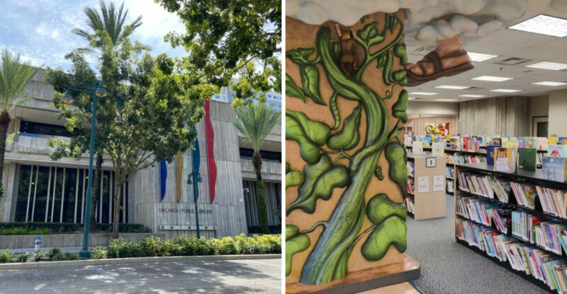 This Enormous Florida Library Has A Hidden Used Bookstore And Technology Center Inside