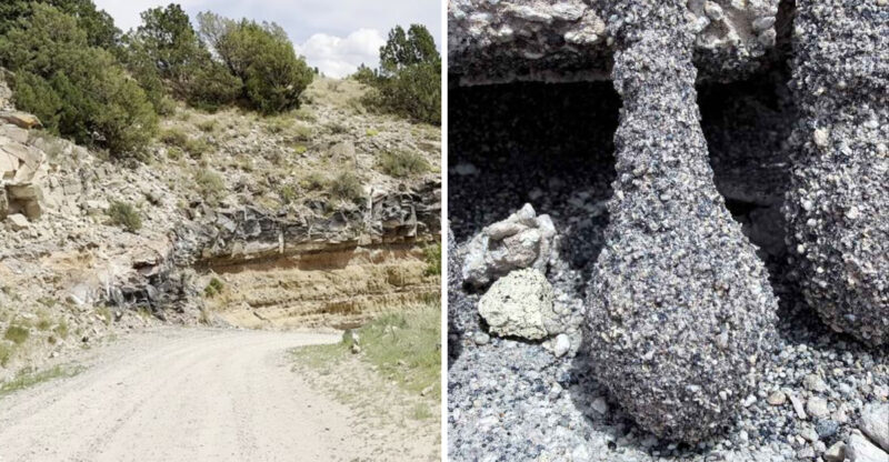 This Strange Idaho Roadcut Reveals Nearly 6-Million-Year-Old Volcanic Formations