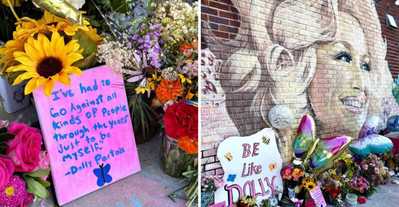 Say Goodbye To Beloved Music Legend Dolly Parton At This Colorful North Carolina Mural