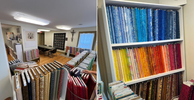 This Fabric Paradise In Connecticut Serves Crafters With Colorful Bolts, Quilting Supplies, And Endless Inspiration