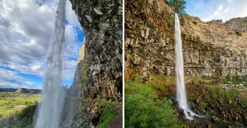Most Travelers Rush Past This Idaho Waterfall Without Realizing You Can Walk Behind It