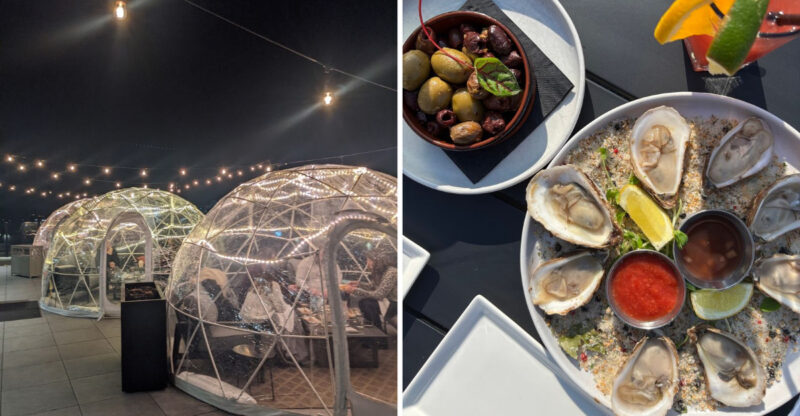 Eat, Drink, And Be Cozy With This Igloo Dining Experience In New Hampshire