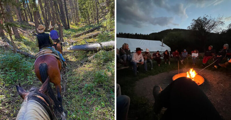This Idaho Ranch Takes You 70 Miles Into The Wild With Horses And Nights Under The Stars