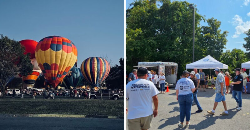This Festival Fills Three Days With Hot Air Balloons, Craft Vendors And Kentucky’s Favorite Spoonbread