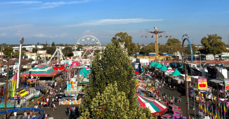 This Nearly 90-Year-Old California Grape Festival Returns With Carnival Rides And Four Days Of Fun
