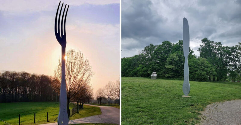 This Giant Kentucky Roadside Sculpture Has Drivers Doing A Double Take In Franklin