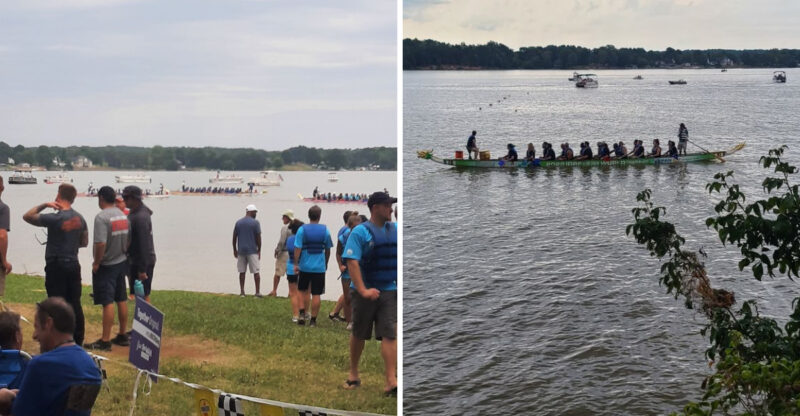 Giant Dragon Boats Take Over One Of North Carolina’s Largest Lakes For One Wild August Day