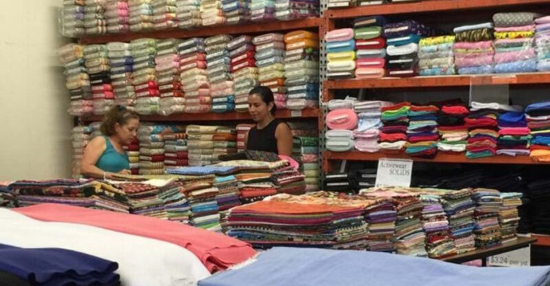 Inside A California Fabric Warehouse Filled With Rare Deadstock And Endless Rolls