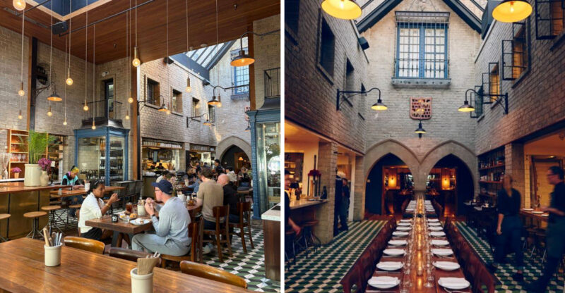 Los Angeles, California Has A Bakery Hidden Inside A Historic Charlie Chaplin Building