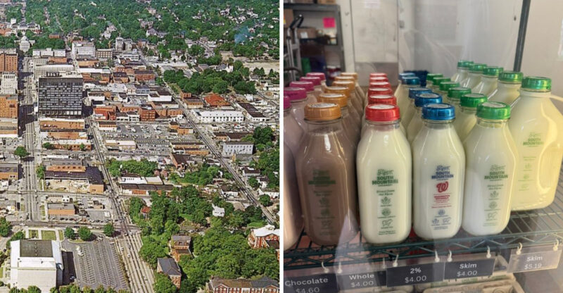 In This North Carolina City, The Milkman Still Leaves Glass Bottles At Your Door