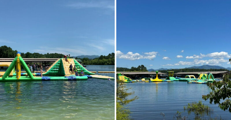 Pack Up The Family And Visit This Incredible Inflatable Waterpark In Georgia This Summer