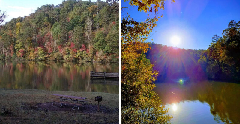 Put This Hidden North Carolina Lake On Your Radar Before Fall Colors Arrive