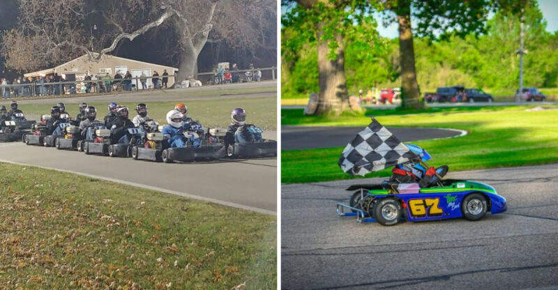 Wisconsin’s Huge Outdoor Go-Kart Track Makes Every Lap Feel Like Race Day